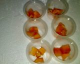 Foto langkah ke 5 dari resep Puding Susu Pepaya.