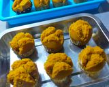 Foto langkah ke 6 dari resep Bolu Kukus Gula Merah.