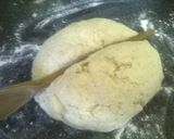 A picture of step 9 of Cheese and pear yoghurt bread. (Use gms measurements ).