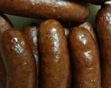 A picture of step 14 of Texas Hot Links.