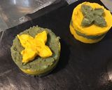 Une image de l'étape 11 de Duos de purées curcuma et spiruline.