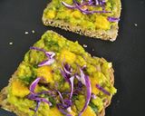 A picture of step 9 of Mango Avocado Toasts.