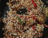 Foto del paso 4 de la receta: Arroz con alcachofas, pimiento y judías