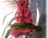 A picture of step 3 of Beef Rolls with Ramps and Potatoes.