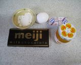 A picture of step 1 of Microwaveable Marmalade Chococate Cookies.