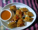 वेज स्प्रिंग रोल (veg spring roll recipe in Hindi) रेसिपी चरण 4 फोटो
