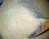 A picture of step 4 of Sig's Deep-fried Bananas in Almond Batter.