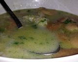 A picture of step 8 of Açorda (The poor man's dish).