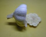 A picture of step 3 of Secret Technique! How to Peel Garlic Easy in a Microwave.
