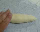 A picture of step 3 of Making Sausage Bread.