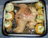 Foto del paso 4 de la receta: Pollo con calabacín al horno