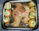 Foto del paso 4 de la receta: Pollo con calabacín al horno