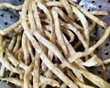 Foto langkah ke 7 dari resep Stik Keju / Sistik / Cimi-cimi Keju Tanpa Telur.