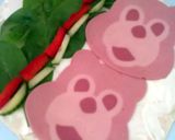 A picture of step 2 of Vickys Various Tortilla Pinwheels, GF DF EF SF NF.