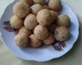 Foto langkah ke 7 dari resep Onde-onde isi coklat.