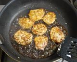 A picture of step 9 of Vegetarian Tofu and Burdock Root Burgers.