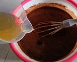 Foto langkah ke 5 dari resep Brownies cup kukus fla coklat.