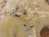Tortilla de calabaza y hojas de remolacha