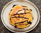 ऑरेंज पॅनकेक (orange pancake recipe in marathi) रेसिपी स्टेप 4 फोटो