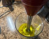 A picture of step 1 of Tofu Caesar dressing.