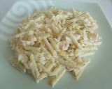 Foto del paso 12 de la receta: Macarrones pluma con salmón fresco y albahaca