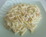 Foto del paso 12 de la receta: Macarrones pluma con salmón fresco y albahaca