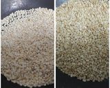 A picture of step 2 of South-Indian Parpu Podi | Mixed lentil powder.