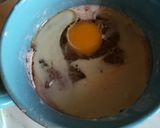 Csokis bögrés süti recept fázis 2 fotója