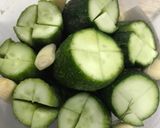 Kovászos uborka recept fázis 2 fotója