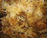 A picture of step 2 of Chicken biryani.