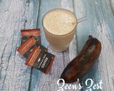 A picture of step 3 of Coffee and Red Banana Smoothie.
