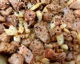 A picture of step 2 of My Slow Cooked Peppered Steak & Onion pie 🥰🥰🥰.