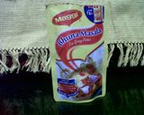 A picture of step 9 of Maggi Stuffed bun.