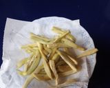 Foto del paso 2 de la receta Bastoncillos de berenjena con miel en tempura de cerveza