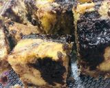 صورة لخطوة 7 من وصفة كيك الزيبرا بدون حليب 🍰