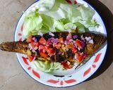 Foto langkah ke 7 dari resep Ikan Kerapu Bakar Sambal Dabu-Dabu.