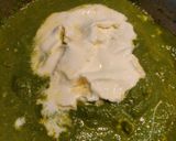 A picture of step 16 of Palak Paneer.