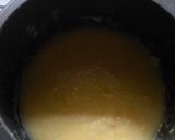 A picture of step 3 of Makuti (Bihari dessert for special occasions).