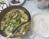รูปขั้นตอนการทำที่ 3 ของ แกงเขียวหวานไก่