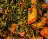 गाजर मेथी की सब्ज़ी (Gajar methi ki sabji recipe in Hindi) रेसिपी चरण 5 फोटो