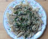 Une image de l'étape 7 de 🌿Champignons et tofu fumé façon sauce Stroganoff.