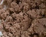 A picture of step 2 of Okara and Tofu Chocolate Cake Balls.