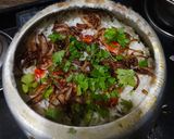 A picture of step 5 of Mix Veg Soyabeen Biryani.