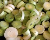 A picture of step 3 of Vickys Braised Leeks Side Dish, GF DF EF SF NF.