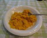 A picture of step 2 of Smooth Kabocha Squash Cheesecake.