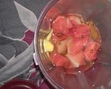 A picture of step 2 of Tropical fruits cocktail.