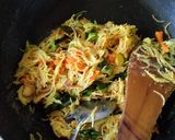 A picture of step 6 of Vermicelli idlis.