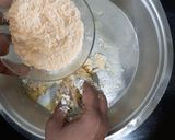 A picture of step 3 of Homemade Karachi biscuit.