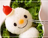 A picture of step 7 of For Christmas! Little Snowman Charaben.