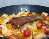 A picture of step 3 of Pan Fried Hallibut In Pineapple Plum Sauce.